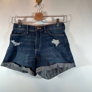 Abercrombie Kids - High Rise Mini Mom Jean Short